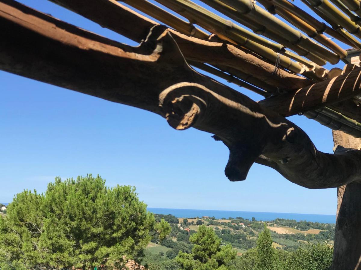 Bed and Breakfast La Trave Montecosaro  Exterior foto